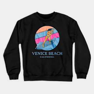 Venice Beach California Vintage Crewneck Sweatshirt